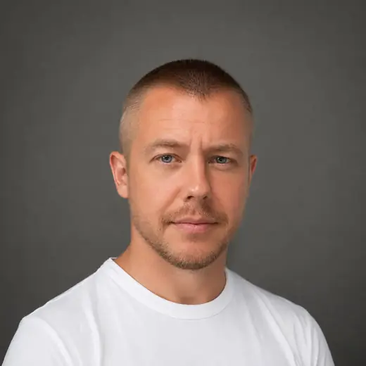 Belarusian artist and refugee Sergey Ulyanov in Los Angeles